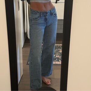 Levi’s low and loose jeans
